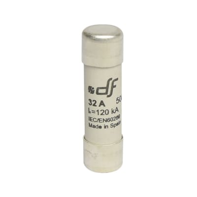 FUSIBLE CARTUCHO 14X51MM S/INDICADOR GL 32A 500VAC 120KA 421032 DF