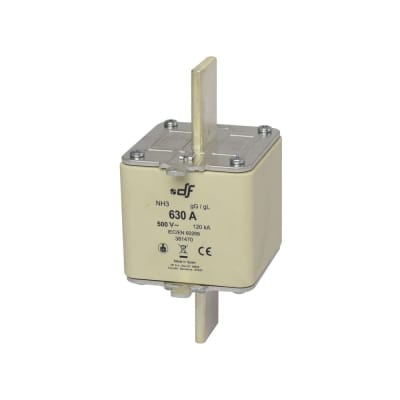 FUSIBLE NH-III 630AX500VAC ICC:120KA C/INDICADOR FALLA GL-GG 381470 DF