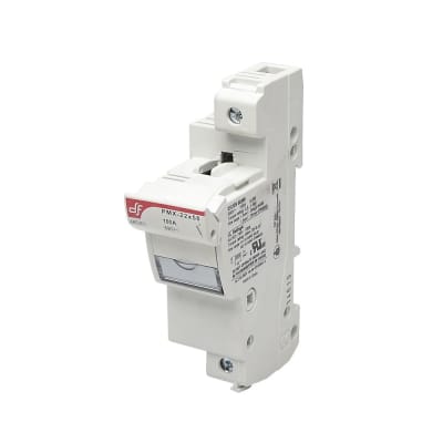 BASE PORTAFUSIBLE UNIPOLAR PARA DIN 22X58MM PMX 100A 690VAC 485301 DF