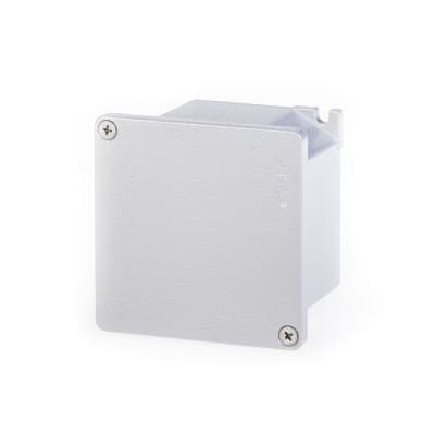 CAJA DE DERIVACION ALUMINIO 100X100X59MM CIEGA IP66 653 SCAME