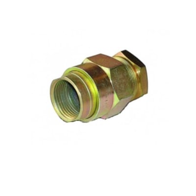 UNION DOBLE HEMBRA A HEMBRA DE FIERRO ELECTROGALVANIZADO 3/4 CLASE 1 DIVISION 1 UL EXUMBHH 27 DELGA