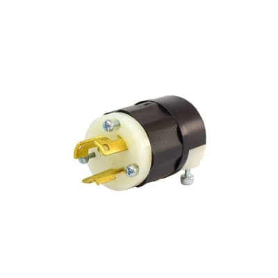 ENCHUFE DE TORSIoN 2X15A+T 250V NEMA L6-15P NYLON 4570-C LEVITON