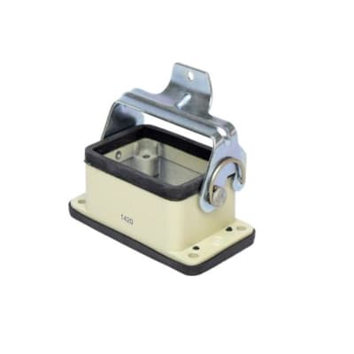 BASE P/CONECTOR MULTIPOLO DE METAL P/EMBUTIR C/1 PALANCA 6 POLOS PB06B KAP