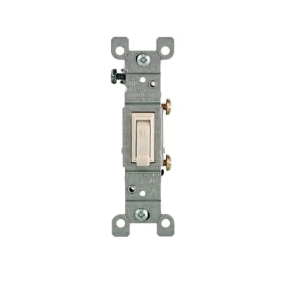 INTERRUPTOR DE PALANCA UNIPOLAR. USO RESIDENCIAL 15A-120V 1451-ICP LEVITON