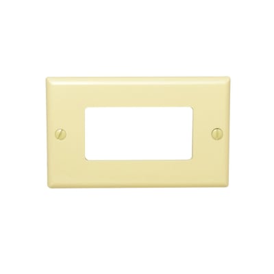 PLACA DECORA (1 GANG) DE NYLON MARFIL 80401-NI LEVITON