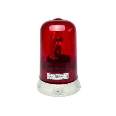 BALIZA INDUSTRIAL ROTATIVA ROJO 24VAC/DC IP65 63015 SIRENA