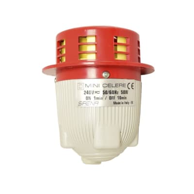 SIRENA ELECTROMECANICA MINI CELERE 240VAC/DC 98DB IP43 42005 SIRENA