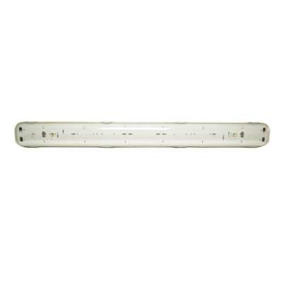 LUMINARIA HERMETICA POLICARBONATO 2X36W IP65 C/EQUIPO C/REACTOR ELECTRONICO YH4236T PROMELUX