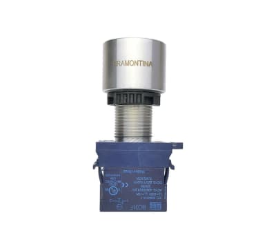 PULSADOR START VERDE 22MM NA+NC CL1.ZONA 1 56703/511 TRAMONTINA