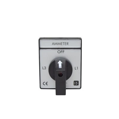 CONMUTADOR AMPERIMETRICO OFF-L1/L2/L3 10A CAMP.TRIF.4P.10.L RISHABH
