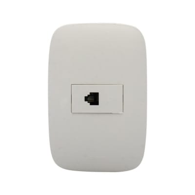 TOMA TELEFONICA RJ11 BLANCO DOMINO SENCIA AP1182 BTICINO