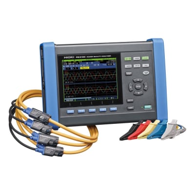 ANALIZADOR DE REDES 1KVAC/DC 5KAAC/2KADC 6MW TRIFASICO PQ3100-04/6000-7IN-K HIOKI