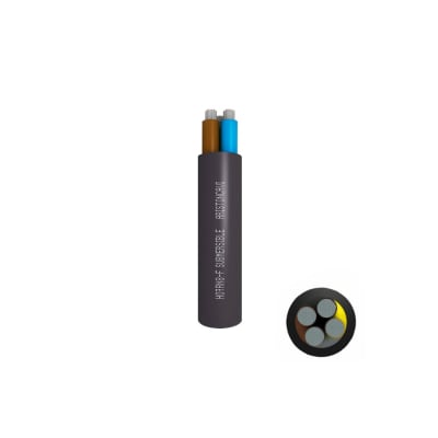 CABLE H07RN8-F ARRASTRE/SUMERGIBLE 4G25MM2. 1KV. GOMA. CLASE 5. X METRO LINEAL H07RN8-F ARISTONCAVI
