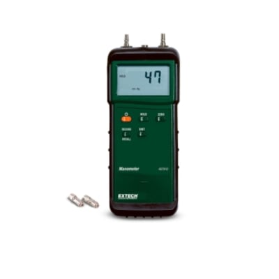 MANOMETRO DE PRESION DIFERENCIAL HEAVY DUTY 29 PSI 407910 EXTECH