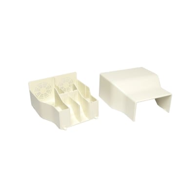 ENTRADA DE TECHO PARA CANALETA UNICANAL 100X50MM 250-00071 HELLERMANNTYTON
