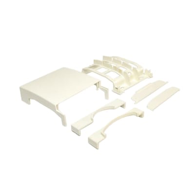 DERIVACION A CANAL DE PISO PARA CANALETA MEGACANAL 95X22MM 250-00089 HELLERMANNTYTON