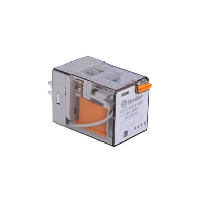RELE8 PINES 24VAC 2NA/NC 10A 250V C/INDICADOR MECANICO 601280240040 FINDER