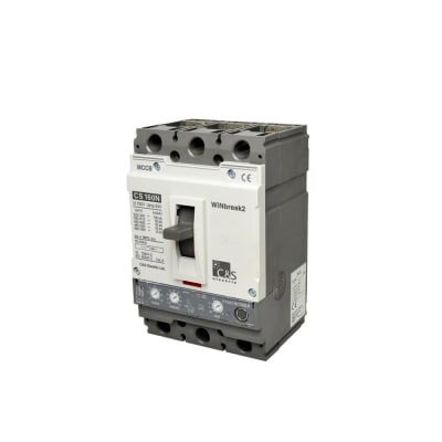INTERRUPTOR TERMOMAGNETICO REGULABLE 3X64-160A (690V) 100/50KA 220/440V CS160NETS160A3P CONTROL SWITCHGEAR