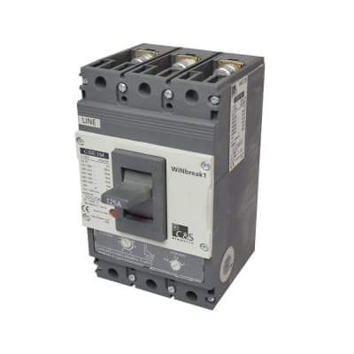 INTERRUPTOR TERMOMAGNETICO REGULABLE 3X100-125A(690V) 35/15KA 220/415V CSE1M125ATM3P-125A CONTROL SWITCHGEAR