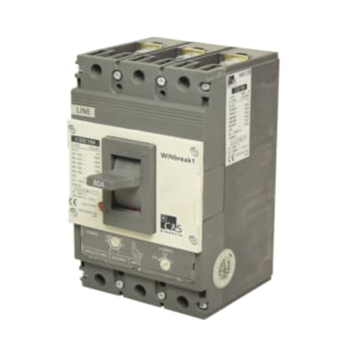 INTERRUPTOR TERMOMAGNETICO REGULABLE 3X64-80A (690V) 35/15KA 220/440V CSE1M125ATM3P-80A CONTROL SWITCHGEAR