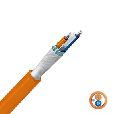 CABLE PROFIBUS PA/FIELDBUS FOUNDATION 1X2X18AWG NARANJA LSZH UL SDS0105HUNDX-T-PAPR RAMCRO