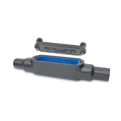 CAJA CONDULET OVALADA TIPO C 2 FORM. 8 CON FORRO PVC C68-4X-G OCAL BLUE