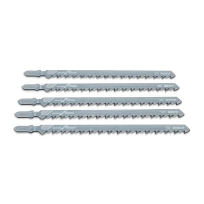 HOJA CALADORA T334D PARA MADERA 5-100 MM X5 UNIDADES BOSCH