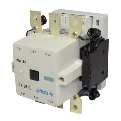 CONTACTOR PARA CONDENSADOR 80KVAR 440V 230V KML80 LIFASA