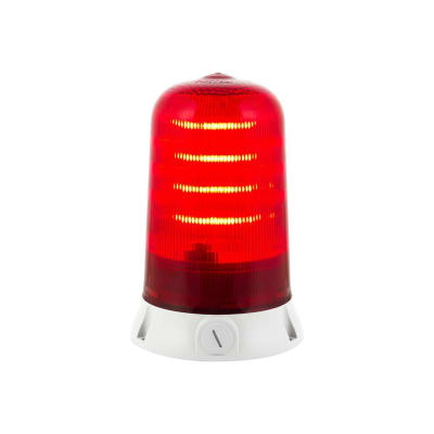 BALIZA LED MULTIFUNCION ROJO 90/240VAC IP65 (ROTALLARM) 90083 SIRENA