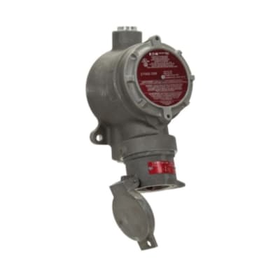 TOMACORRIENTE PARA ADOSAR/ENCLAVAMIENTO 3X30A+T 600V 1 SALIDAS 3/4CL1 DIV1 UL FSQC2430 CROUSE HINDS