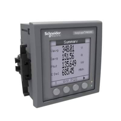 MEDIDOR MULTIFUNCION TRIFASICO 96X96MM CLASE 5S 31TH 14 ALARMAS RS485 METSEPM2230 SCHNEIDER ELECTRIC