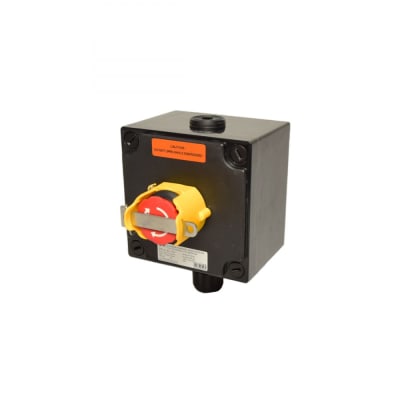 BOTONERA C/PARO EMERGENCIA NA+NC, 2XM25, ZONA 1,21 CZ1242/001L-T1/X-A03/S-H03 CZ-EX