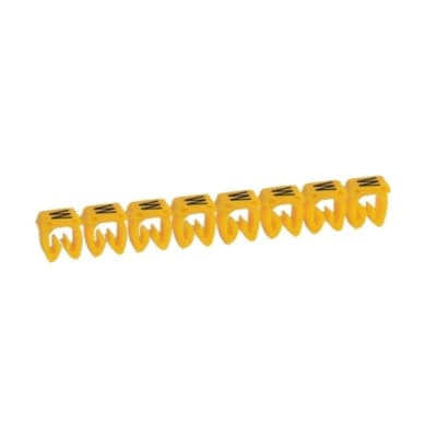 MARCADOR LETRA: W PARA CABLE 4-6MM2 38382 LEGRAND