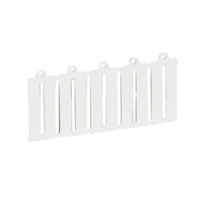 PLACA NUMERADORA VIRGEN ANCHO: 5MM 39500 LEGRAND