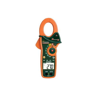 PINZA AMPERIMETRICA DIGITAL 1000AAC CON TERMOMETRO IR EX810 EXTECH
