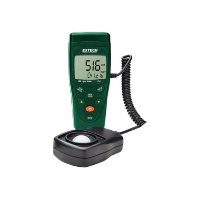 LUXOMETRO DIGITAL 400000 LUX +/-3% LED BLANCO/COLORES LT45 EXTECH