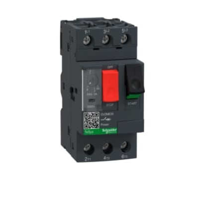 GUARDAMOTOR REGULABLE 0.4-0.63A 100KA 690VAC GV2ME04 SCHNEIDER ELECTRIC