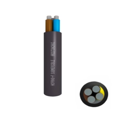 CABLE H07RN8-F PARA ARRASTRE Y SUMERGIBLE 4G50MM2 1KV GOMA CLASE 5 H07RN8-F ARISTONCAVI