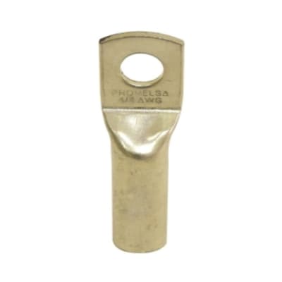 TERMINAL A COMPRESION CON BARRIL LARGO CU/ES.10MM2 1H 1/4 35KV H-PLUS HEX