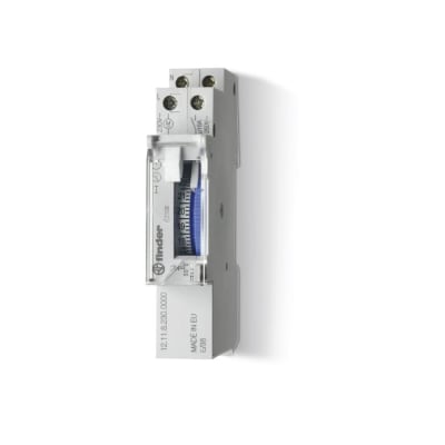INTERRUPTOR HORARIO ANALOGICO 16A 230VAC 1NA PROGRAMACION DIARIA 121182300000 FINDER