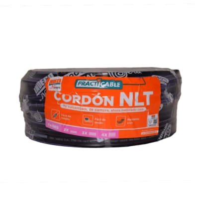 CABLE DE ARRASTRE VULCANIZADO NLT 2X18AWG 500V X ROLLO PRACTICABLE 10053275 INDECO