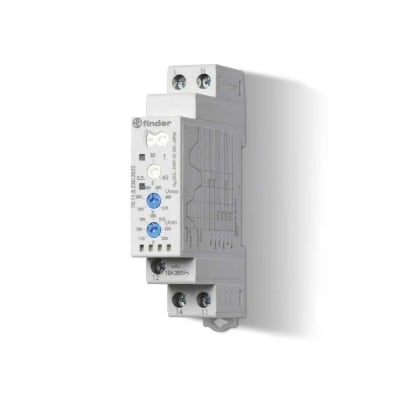 RELEDE MAXIMA Y MINIMA TENSION DE 1P 10A 220-240V 1NA 1NC 701182302022 FINDER