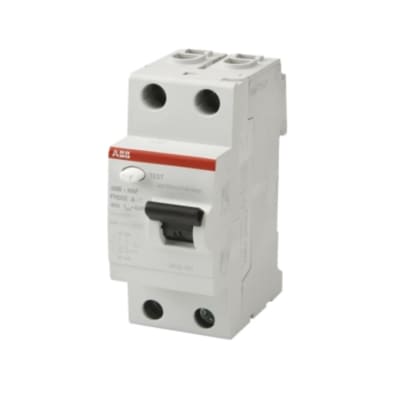 INTERRUPTOR DIFERENCIAL 2X40A 30MA 230VAC 2 MODULOS 2CSF202066R1400 ABB