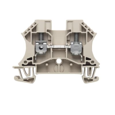 BORNES DE PASO 6MM2 (0.5-10MM2) 41A 800V 1 PISO/2 CONEXIONES TORNILLO 1020200000 WEIDMULLER
