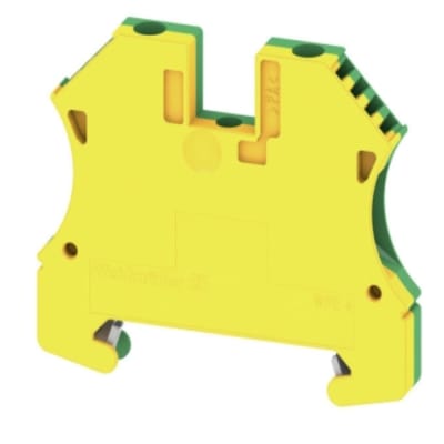 BORNE DE TIERRA 4MM2(0.5-6MM2) 800V 1 PISO/2 CONEXIONES TORNILLO 1010100000 WEIDMULLER