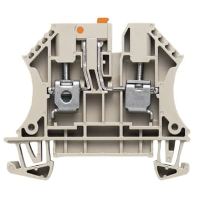 BORNE SECCIONABLE 4MM2 (0.5-6MM2) 500V 1 PISO/2 CONEXIONES TORNILLO 7910210000 WEIDMULLER