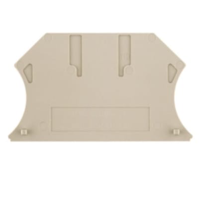 PLACA FINAL PARA BORNES (2.5-10MM2) Y WPE 2.5 TORNILLO 1050000000 WEIDMULLER