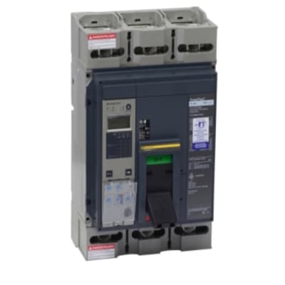 INTERRUPTOR TERMOMAG REGULABLE 3X800A 65KA 600V MICROLOGIC 6.3A NEMA PJL36080U44A SCHNEIDER ELECTRIC