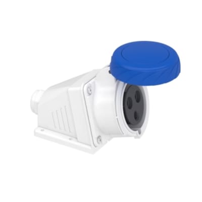 TOMACORRIENTE PARA ADOSAR INDUSTRIAL 2X32A+T 200/250V IP67 6H PKF32W723 SCHNEIDER ELECTRIC