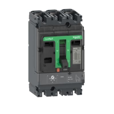 INTERRUPTOR TERMOMAGNETICO REGULABLE 3X22.4-32A 100/65KA 220/440V NSX100H C10H3TM032 SCHNEIDER ELECTRIC